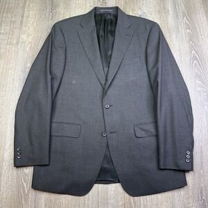 J Press Parker Charcoal Parker Sport Coat Blazer Jacket 2 Button Men's Size 40R